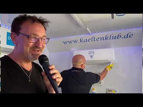 "Practice from the trailer" Cleaning air conditioning indoor units