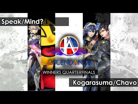 Smash 4: Speak/Mind? V Kogarasuma/Chavo - Ascendance 14 Tournament SSB4