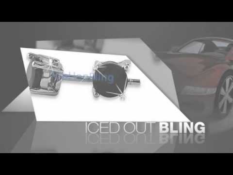 5mm Black CZ Diamond Stud Earrings