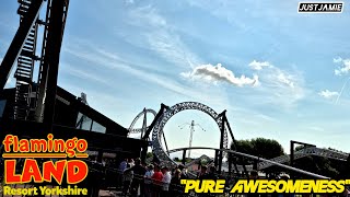 This is Why Theme Park Lovers Will Love Flamingo Land #flamingoland #themeparks #rollercoasters