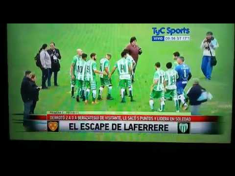Berazategui 0 vs laferrere 2