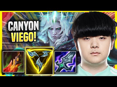 CANYON IS A MONSTER WITH VIEGO! - DK Canyon Plays Viego JUNGLE vs Diana! | Season 2022