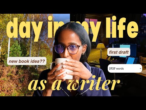 a day in my life as a writer (after dropping out of university) | a writing vlog🖋️📚