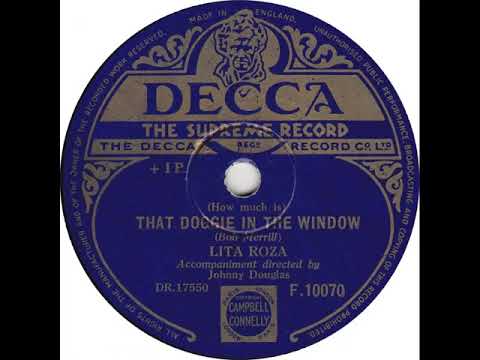 UK New Entry 1953 (17) Lita Roza - (How Much Is) That Doggie In The Window