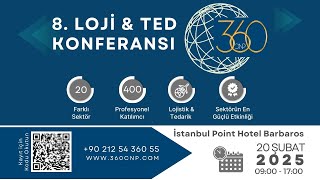 8. LOJİ&TED Konferansı: Yeni Nesil Lojistik ve Sürdürülebilir Tedarik Zinciri