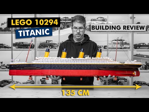LEGO 10294 Titanic - 135 cm, 0 stickers & not hollow - detailed building review