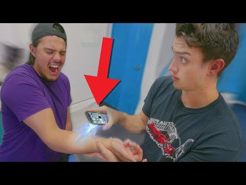 How To Shock People With An iPhone!! Video