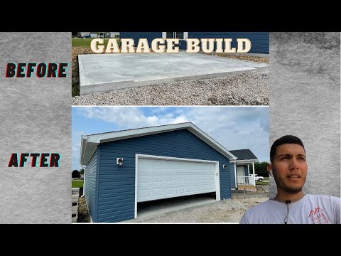 Building a Garage size 24' x 24' DIY