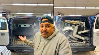 New Van Build — Full Interior Tear Down