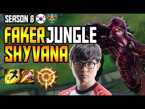 SKT T1 FAKER SHYVANA - S8 KOREA CHALLENGER