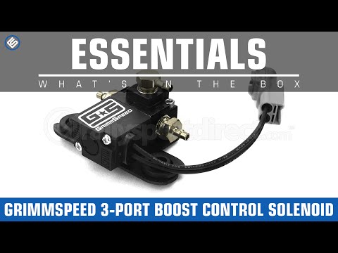 GrimmSpeed 3-Port Boost Control Solenoid - What's in the Box?