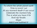 Blackalicious - Rhythm Sticks Lyrics