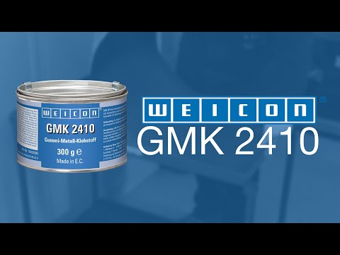 Контактный клей WEICON GMK 2410 видео