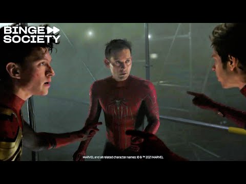 Les 3 Spider-Man Affrontent Les Méchants - Spider-Man: No Way Home (2021)