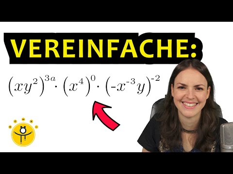 Terme mit POTENZEN zusammenfassen – Terme vereinfachen einfach erklärt