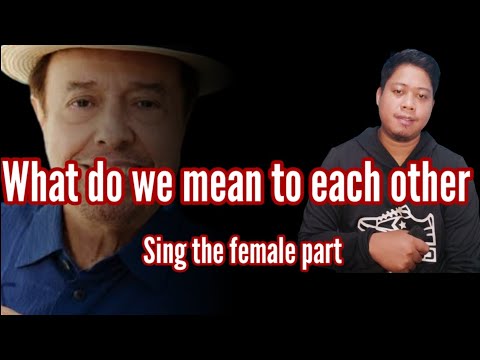What do we mean to each other - Sergio Mendes (Male Part Only)