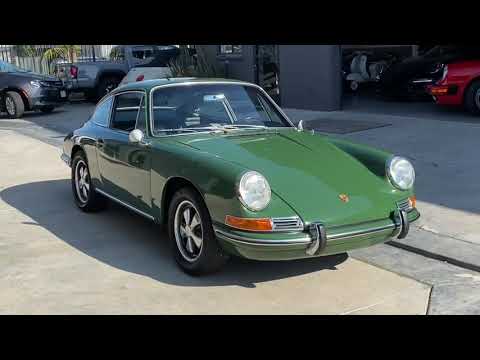 1967 Porsche 912 Coupe Irish Green - Video