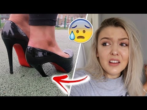 I Wore Heels For 24 Hours STRAIGHT *PAINFUL AF*