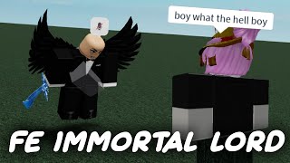 ROBLOX FE Immortal Lord Script | ROBLOX EXPLOITING