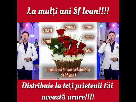 Cristi Proca - La mulți ani Sf Ioan