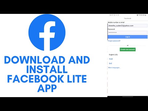 Download and Install Facebook Lite App | Login to Facebook Account on Facebook Lite App | FB Lite