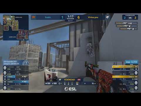 YEKINDAR 4K MIRACLE SPRAY VS. FNATIC @VERTIGO | IEM SUMMER 2021