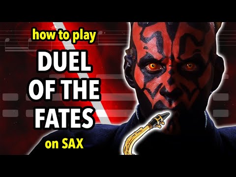 How to play Duel of the Fates on Sax | Saxplained