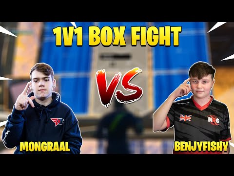 Mongraal Challenged BenjyFishy to 1v1 Box Fight And This Happened...
