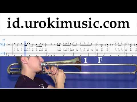 Belajar Trombon Imagine Dragons - Natural Not Tabulasi um-ih592