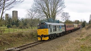 preview picture of video 'Mid-Norfolk Railway Spring Diesel Gala 2015'