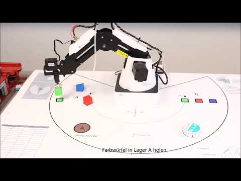 Logistik studieren: 2020 01 Tutorial Dobot Würfel - Übungsvideo aus dem Studiengang Logistik
