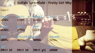 How To Play &quot;PRETTY GIRL WHY&quot; by Buffalo Springfield | Acoustic Guitar Tutorial