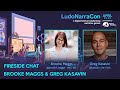 Fireside Chat With Brooke Maggs Greg Kasavin LudoNarraCon 2021