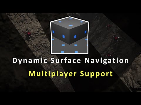 Dynamic Surface Navigation - Multiplayer Support - UE Plugin