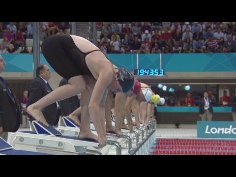 Allison Schmitt Sets New Olympic Record & Wins 200m Freestyle Gold - London 2012 Olympics