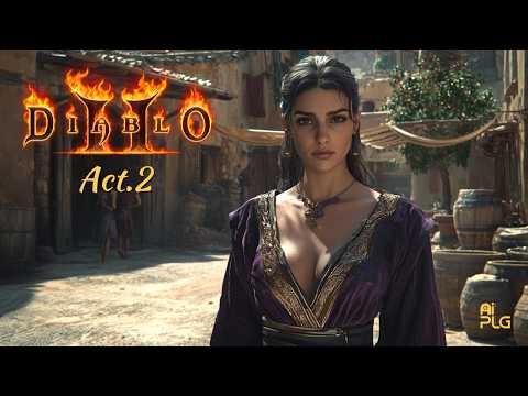 Diablo 2 - ACT.2 | AI Movie Trailer | Cinematic 🎥