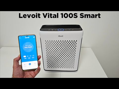 Levoit Vital 100S Smart air purifier - Full Review and Unboxing