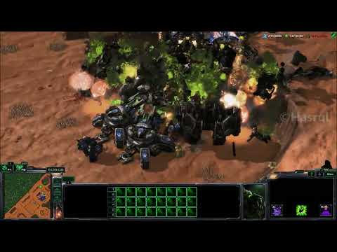 Baneling Attacks - Starcraft 2