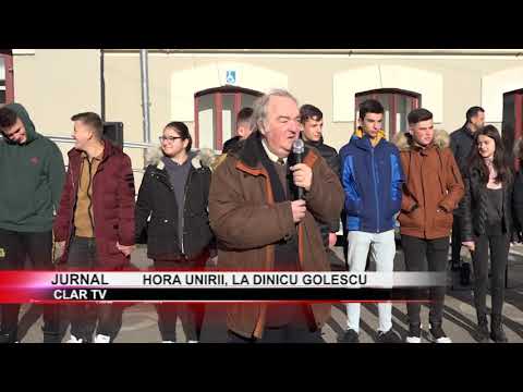 stire 23 01 2020  Hora Unirii, la Dinicu Golescu