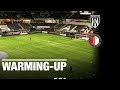 LIVE: warming-up Feyenoord in Polman Stadion