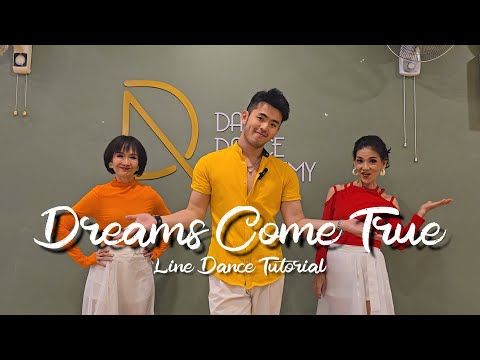 【Line Dance Tutorial】Dreams Come True