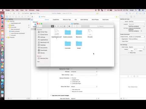 Best way to manage files in Xcode (the right way)