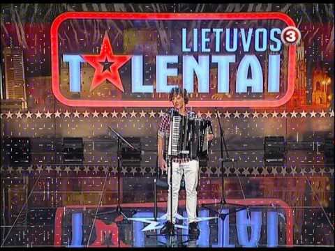 Lithuania's Got Talent 2010 WINNER Martynas Levickis @ Selection + EN Subtitles