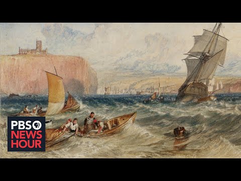 At rare J.M.W. Turner show, the watercolors are as fragile as they are many