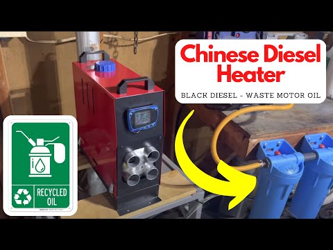 Chinese Diesel Heater 8kw burning Black Diesel
