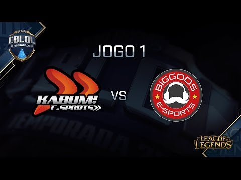 KaBuM x Big Gods (SSI - Jogo 1) CBLoL 2016 - 2ª Etapa