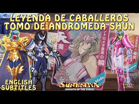 LEYENDA DE CABALLEROS! TOMO DE SHUN! ANDROMEDA TOME!! Saint Seiya Awakening