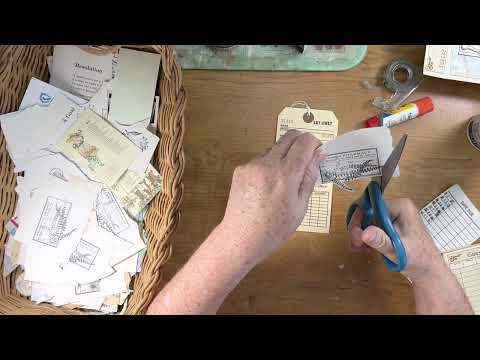 Vintage Guest Checks collage formula