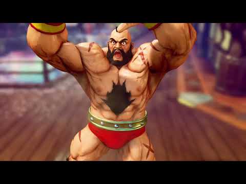 STREET FIGHTER V: Zangief vs R. Mika (Synckicker)