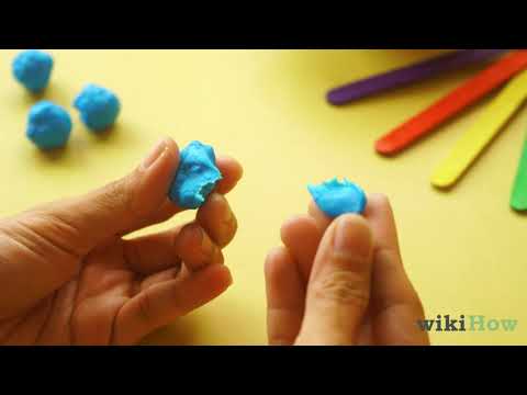 Part of a video titled How to Make Sticky Tack - YouTube